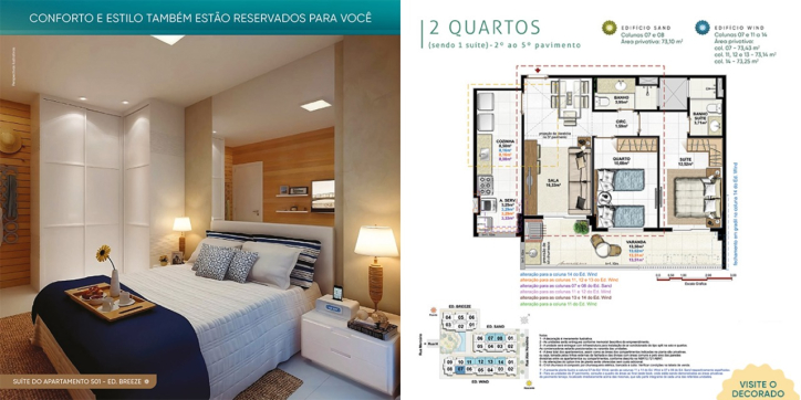 Apartamento, 2 quartos, 75 m² - Foto 3