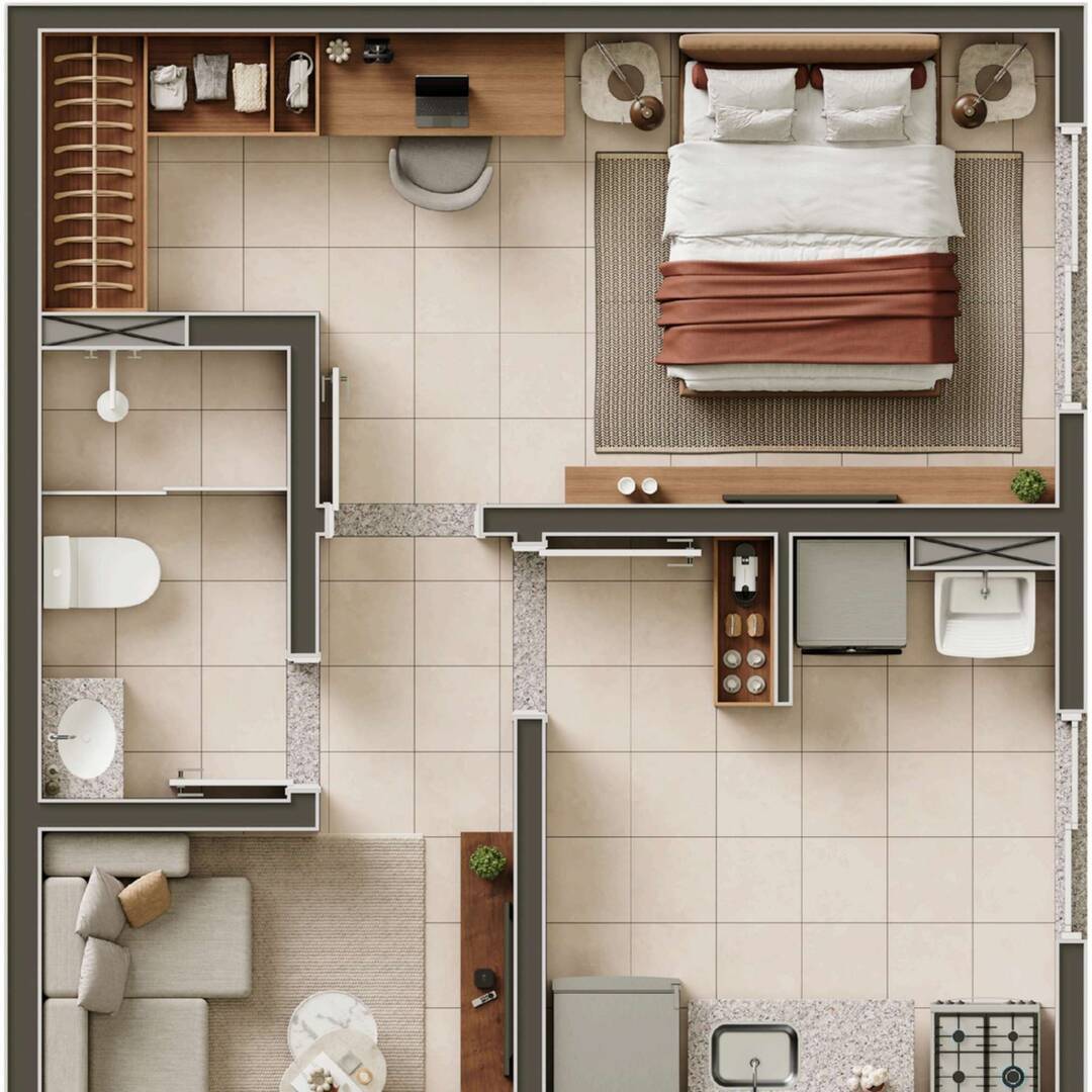 Apartamento à venda, 53m² - Foto 34