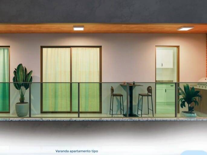 Apartamento à venda com 1 quarto, 38m² - Foto 2
